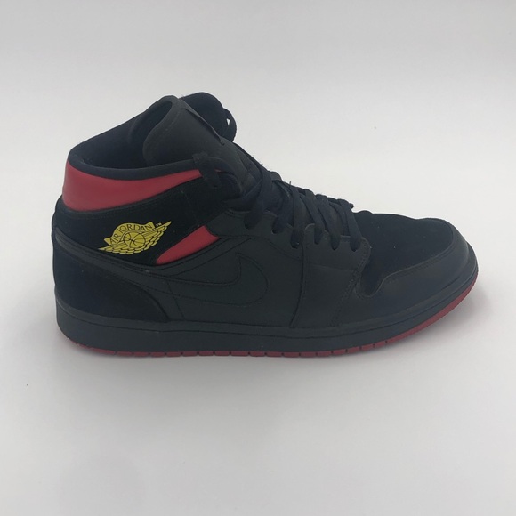 Nike Air Jordan 1 all black, black gum - Picture 3 of 5